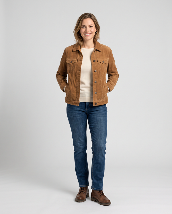 Damen Cordjacken