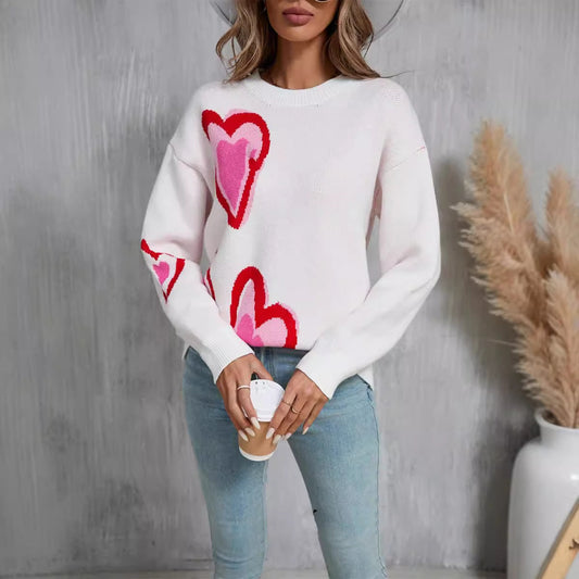 Strickpullover mit Herz für Frauen - Virela