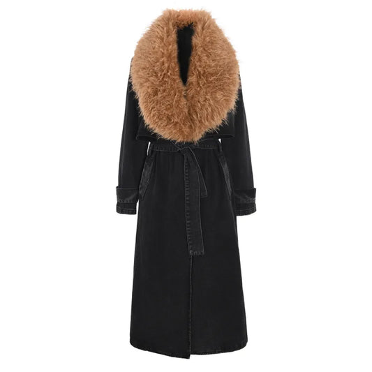 Danella - Trenchcoat aus trendigem Jean für die Frau