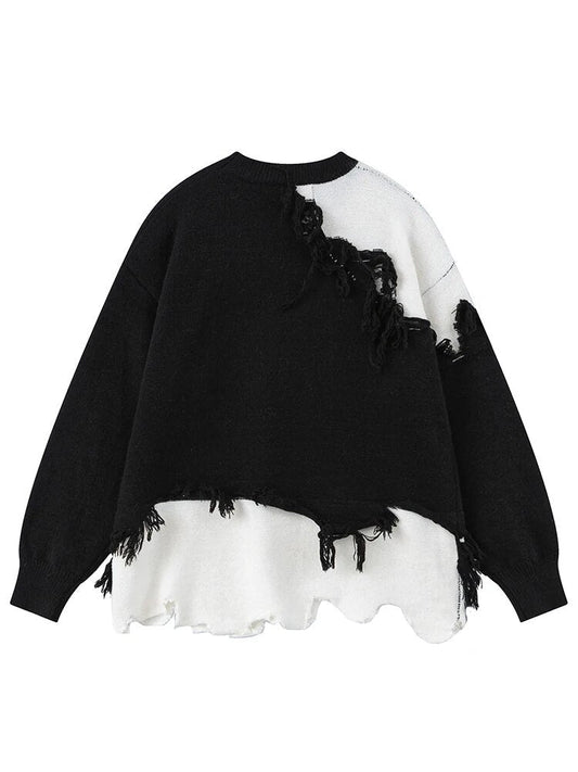 Fiene - Vintage-Pullover aus Baumwolle