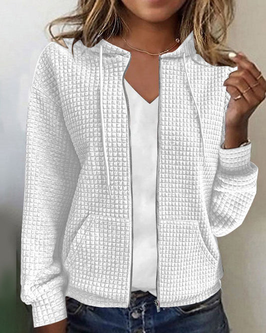 Lena - Lässige Strickjacke mit Taschen – Komfort trifft auf Stil