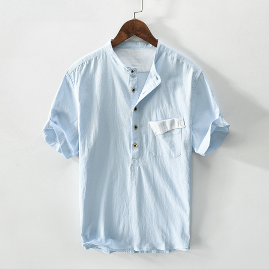 Kings Cross T-Shirt aus klassischem Leinen
