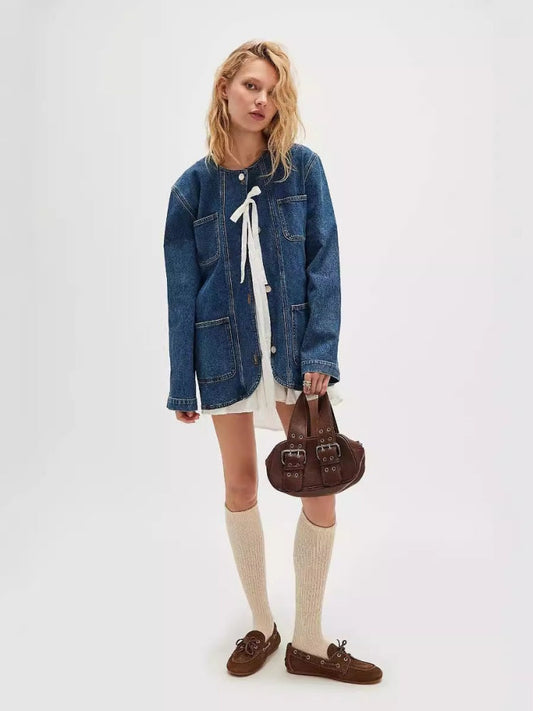 Jeansjacke in Blau