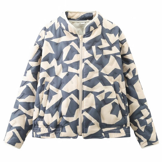 Jacke in leichter Ausführung mit Print