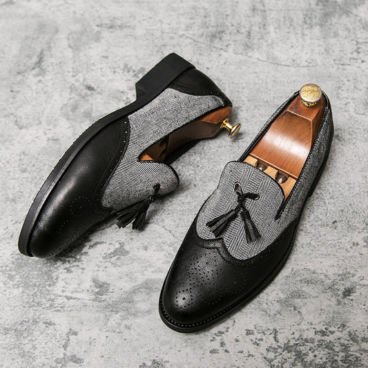 Elegante italienische Anzugschuhe Vermillon