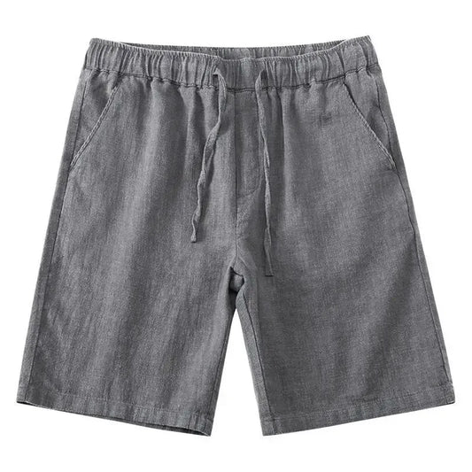 Shorts aus Baumwolle und Leinen für Herren - Neroli