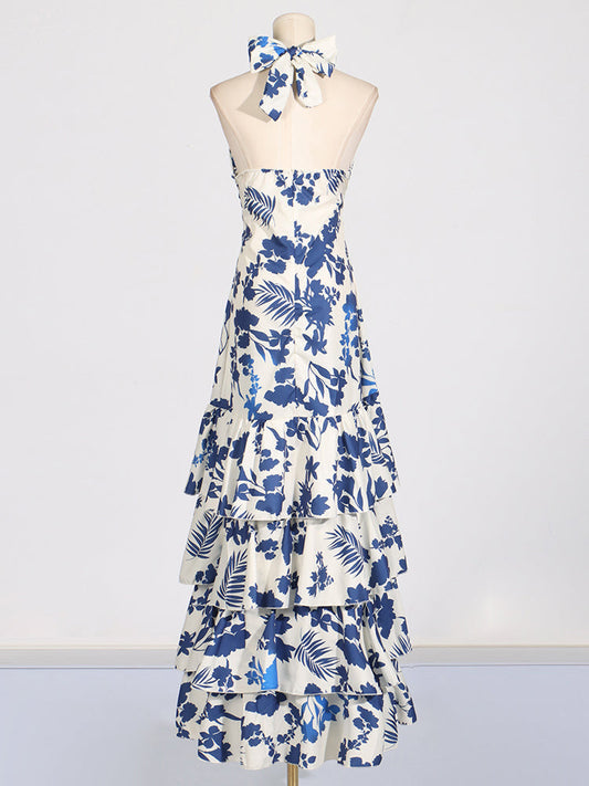 Fine - Maxikleid mit besonderem Muster