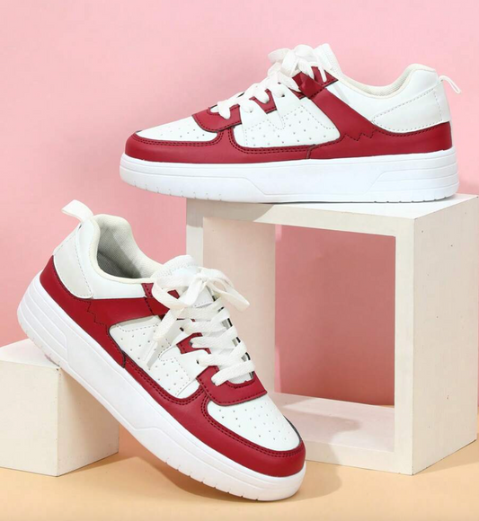 Sophie – Modische Soft Sneaks Sneaker für Damen mit Leopardenmuster und aufregenden Prints