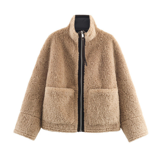 Damen-Fleecejacke mit Frontverschluss - Signe
