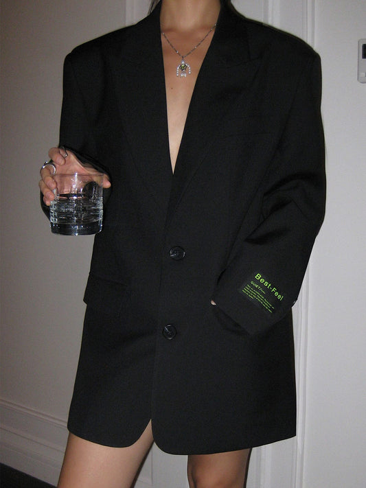 Oversize-Blazer für Damen mit zwei Knöpfen – elegant – Lorelei