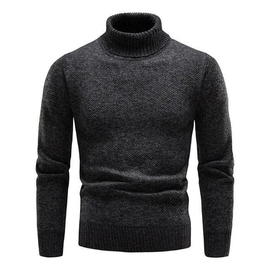Rollkragenpullover mit Strickeffekt für Männer - Raiden