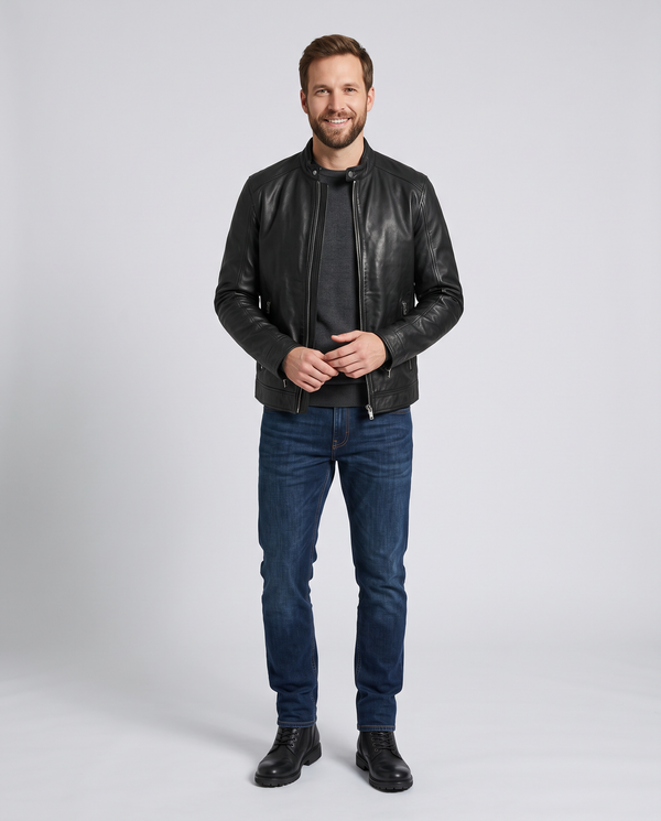 Herren Bikerjacken