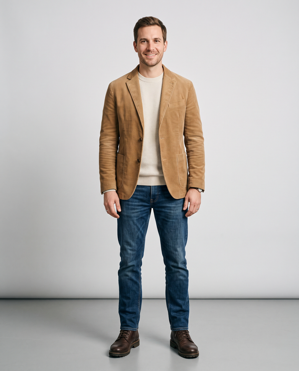 Herren Cordjacken