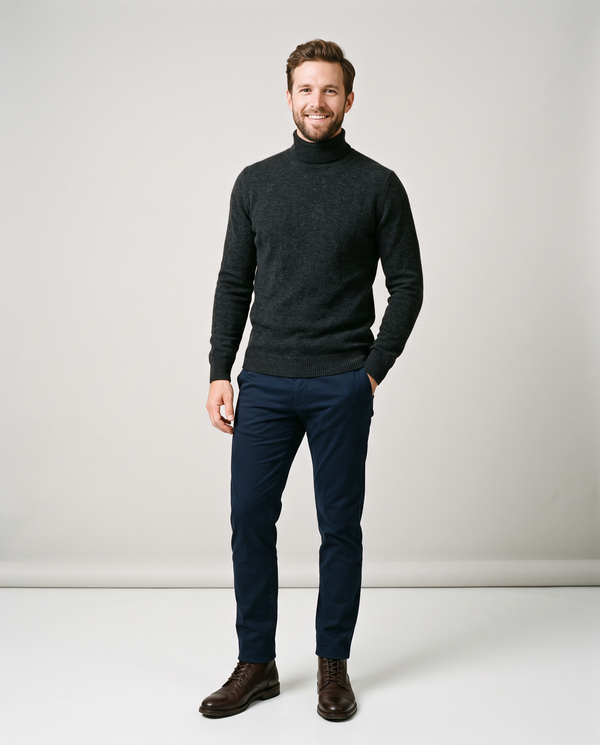 Herren Rollkragenpullover
