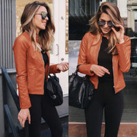 Lederjacke mit zeitloser Optik und modischem Look