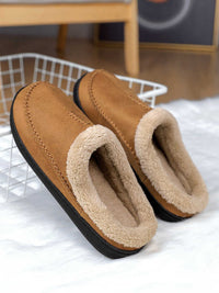 Herrenpantoffeln mit weichem Wintereffekt - Ervann