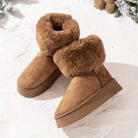Plüsch Schneestiefeletten für Frauen