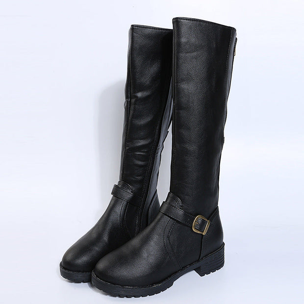 Hohe Winterstiefel mit Schnalle für Reiter - Eryne