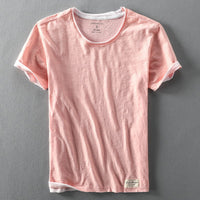 Herren Sommer Rundhals T-Shirt – Lässig