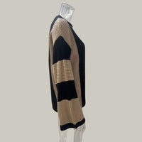 Selene - Strickpullover mit kontrastierendem Muster