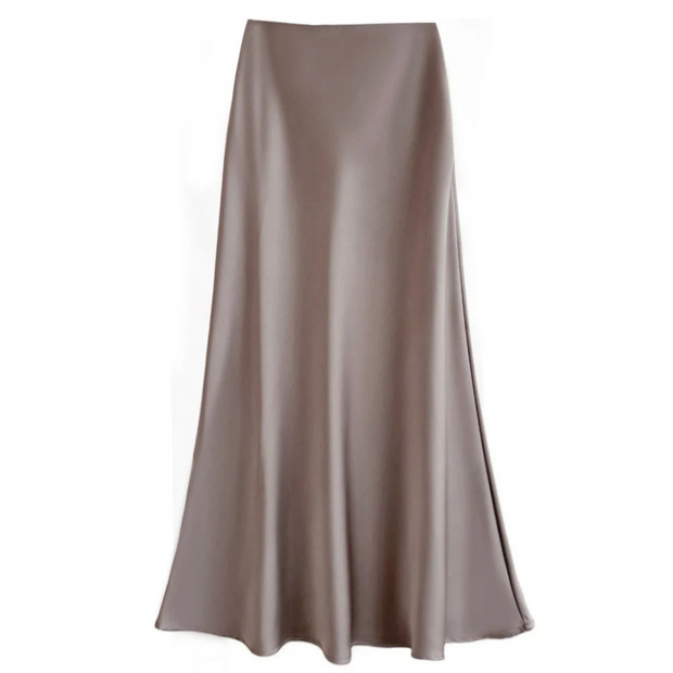 A-Linien Sommerrock für Damen – hohe Taille, leicht & bequem