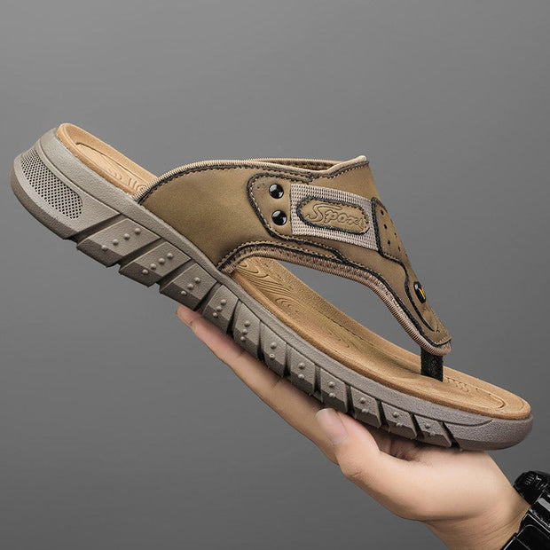 Herrensandalen mit rutschfester Sohle im sportlichen Stil - Óscar