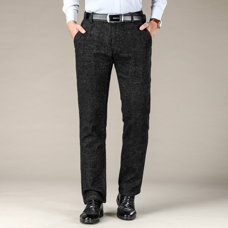 Schmale Freizeithose aus Stretch - Thomas