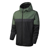 Leichte Herrenjacke mit Kapuze und Reißverschluss - Virex
