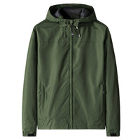 Herren Windjacke mit Kapuze und Reißverschluss - Elvan