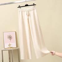 Weite Damenstrickhose - Rut