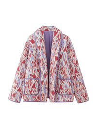 Bedruckte Steppjacke für Frauen - Erika