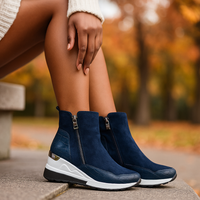 Sportliche Damenstiefelette mit leichter Sohle - Althea