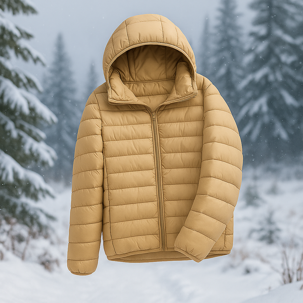 Leichte Steppjacke mit vielseitiger Kapuze - Nora