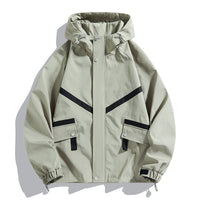 Herrensportjacke mit Kapuze und Fronttaschen - Adrien