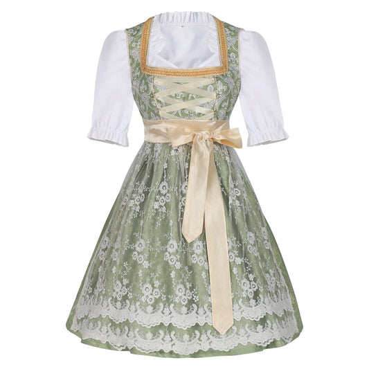 Damen Oktoberfest Dirndl Kleid - Gerlinde