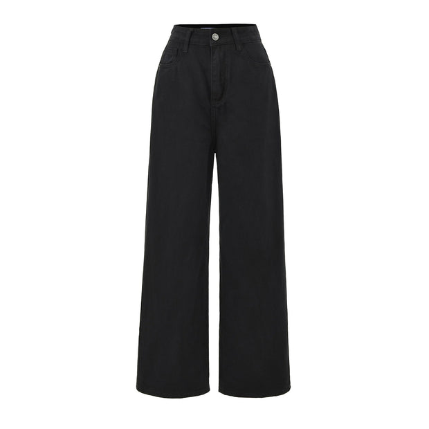 Damenhose mit weitem Bein und hoher Leibhöhe - Savrelle