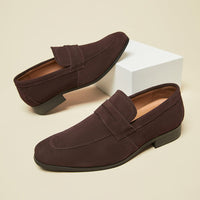 Herren Slipper mit Wildledereffekt im minimalistischen Stil - Kenjiro