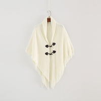 Lockerer Poncho-Schal