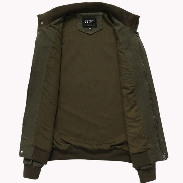 Herrenjacke Baumwolle Militär Casual - Arvid