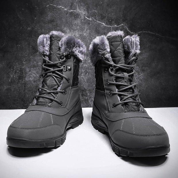 Herren-Winterstiefel mit Plüschfutter - Ruvano
