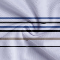 Gestreiftes Kurzarm-Poloshirt für Herren im lässigen Stil - Mateo
