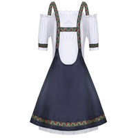 Damen Trachten Minikleid mit Hosenträgern - Leny