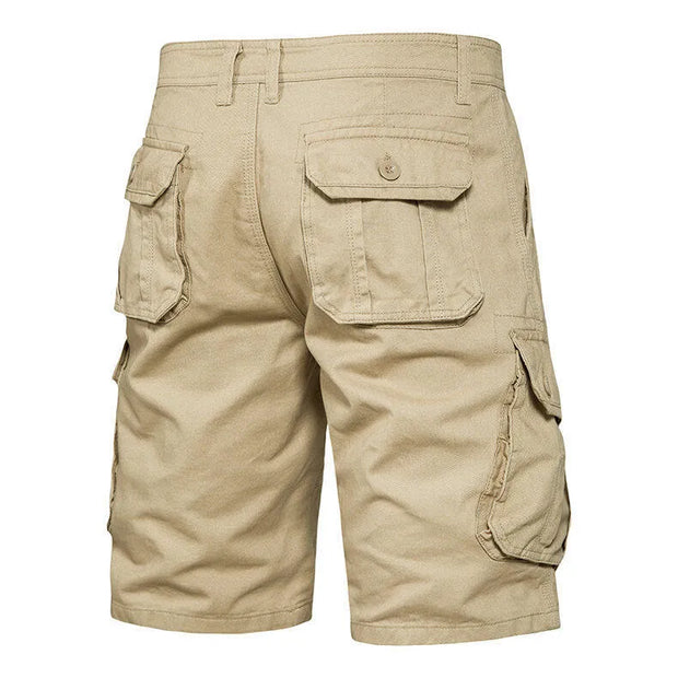 Lässige Cargo-Taschen-Shorts aus Baumwolle für Herren - Jason