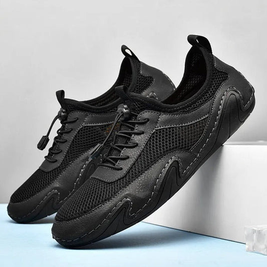 Atmungsaktive Mesh-Turnschuhe für Männer in lässigem Design - Elías