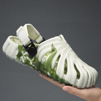 Herren-Sandalen aus geformtem Gummi mit atmungsaktivem, ergonomischem Design - Mauro