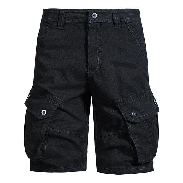 Lässige Cargo-Taschen-Shorts aus Baumwolle für Herren - Jason