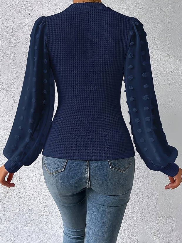 Mila Häkelbluse Damen – Elegant und Raffiniert