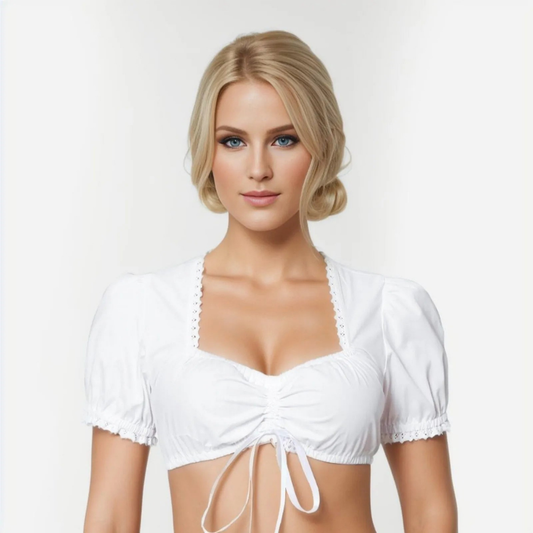 Dirndlbluse Damen Trachtstil Modern Klassik - Annika