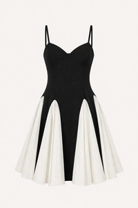 Kurzes elegantes Damen Sommer Party Kleid - Amalia