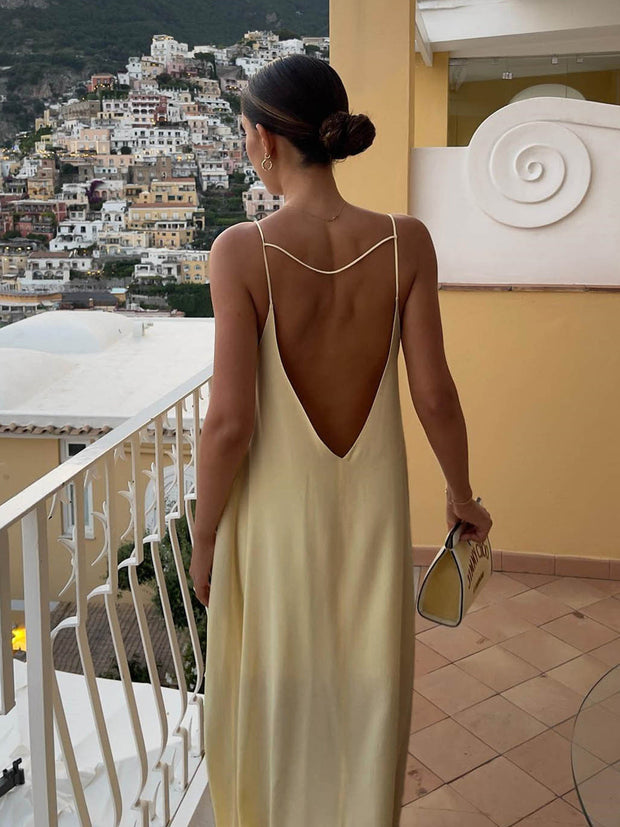 Aline - Kleid mit Spaghettiärmeln